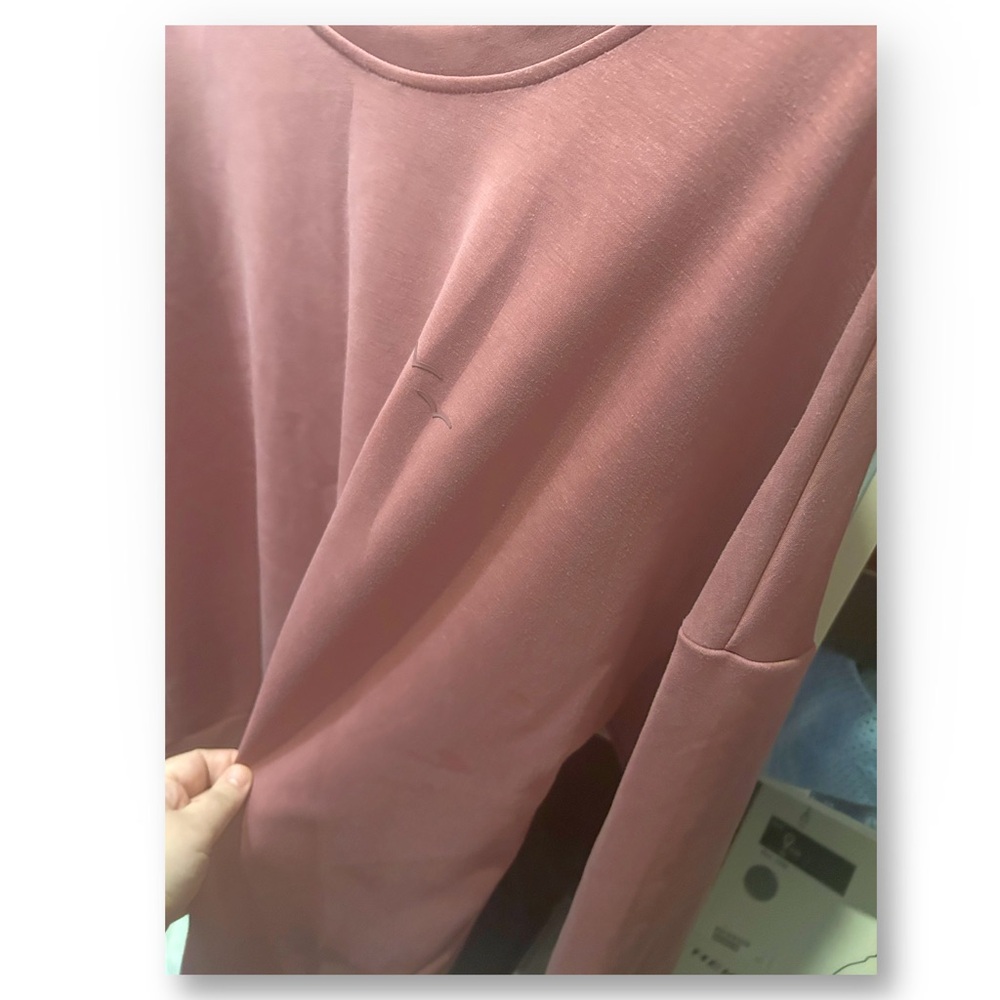 🇨🇦👍GUC LAZYPANTS | XL | Dusty rose Cozy Luxe sueded crewneck sweatshirt** - Picture 12 of 16